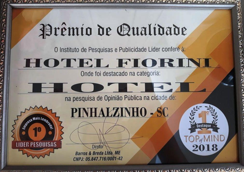 Hotel Fiorini Ltda Pinhalzinho  Экстерьер фото